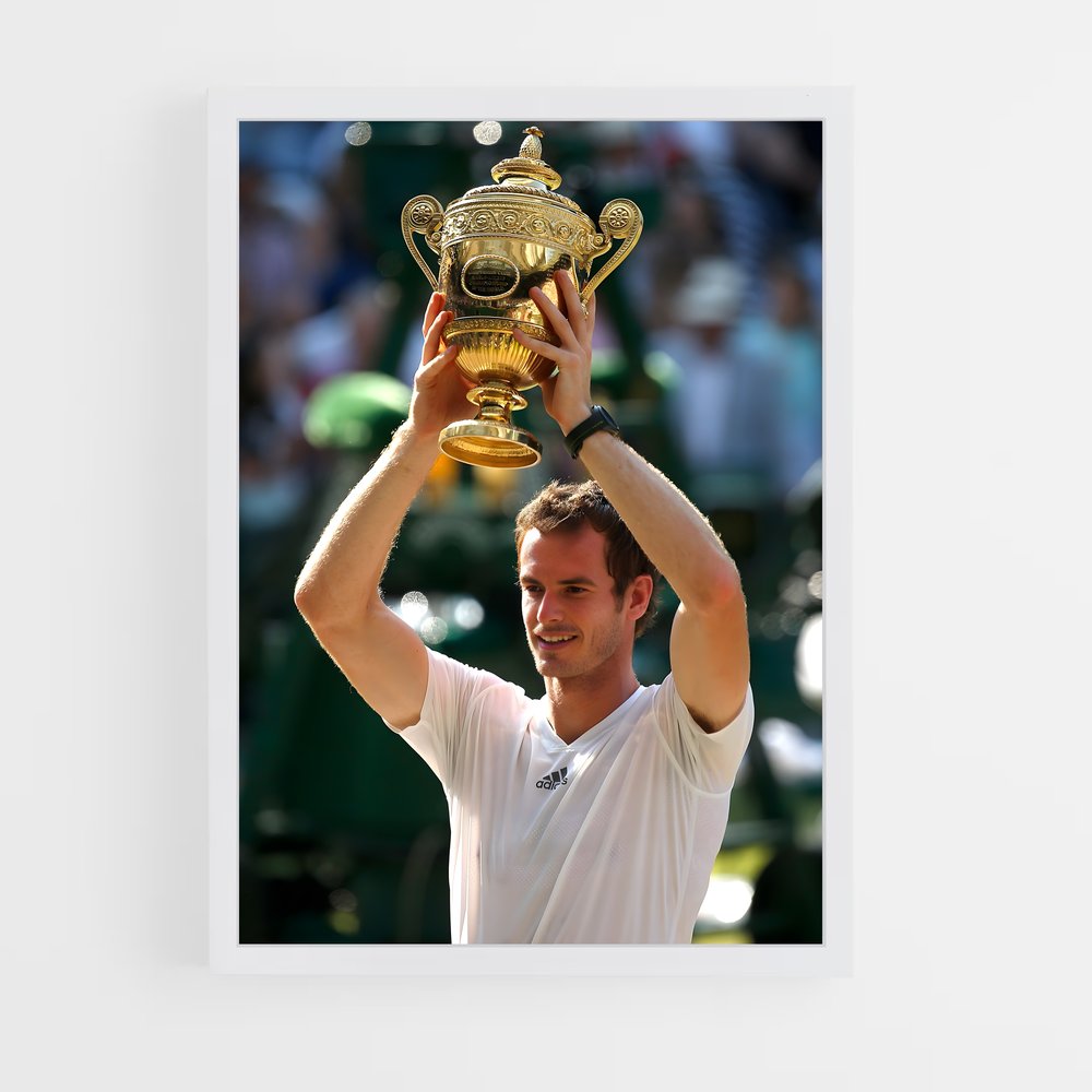 Poster Andy's Triumph – affiche Tennis (vue 3)